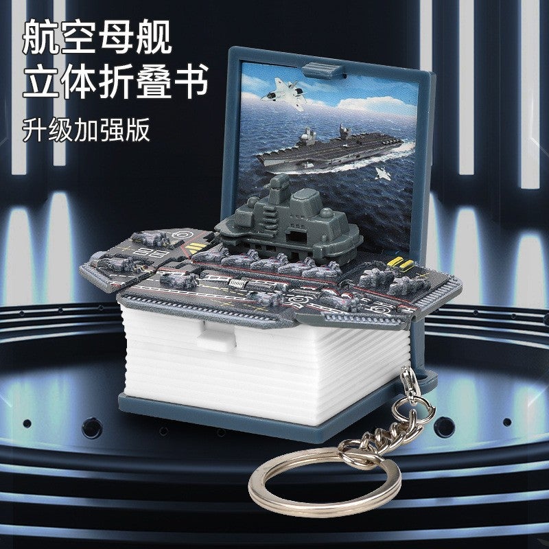 3D Pop-up Book Mini Keychain Random Blind Box Toy - Image 2