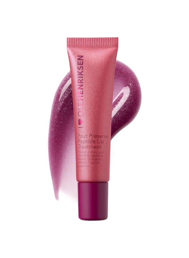 Olehenriksen علاج الشفاه ببتيد بوات بريسيرف، لمعة مربى التوت البري - Image 1