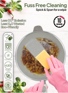 24/28cm Sizes Detachable Handle Deep Fry Pan With Lid - Multi Layer Granite Fry Pan - Heat-Resistant Handle Hanging Loop - Microwave Safe - pzsku/Z8515CA645B7B43951A24Z/45/_/1725361138/f23e117a-c2aa-44c3-97cf-742c69ec0f62