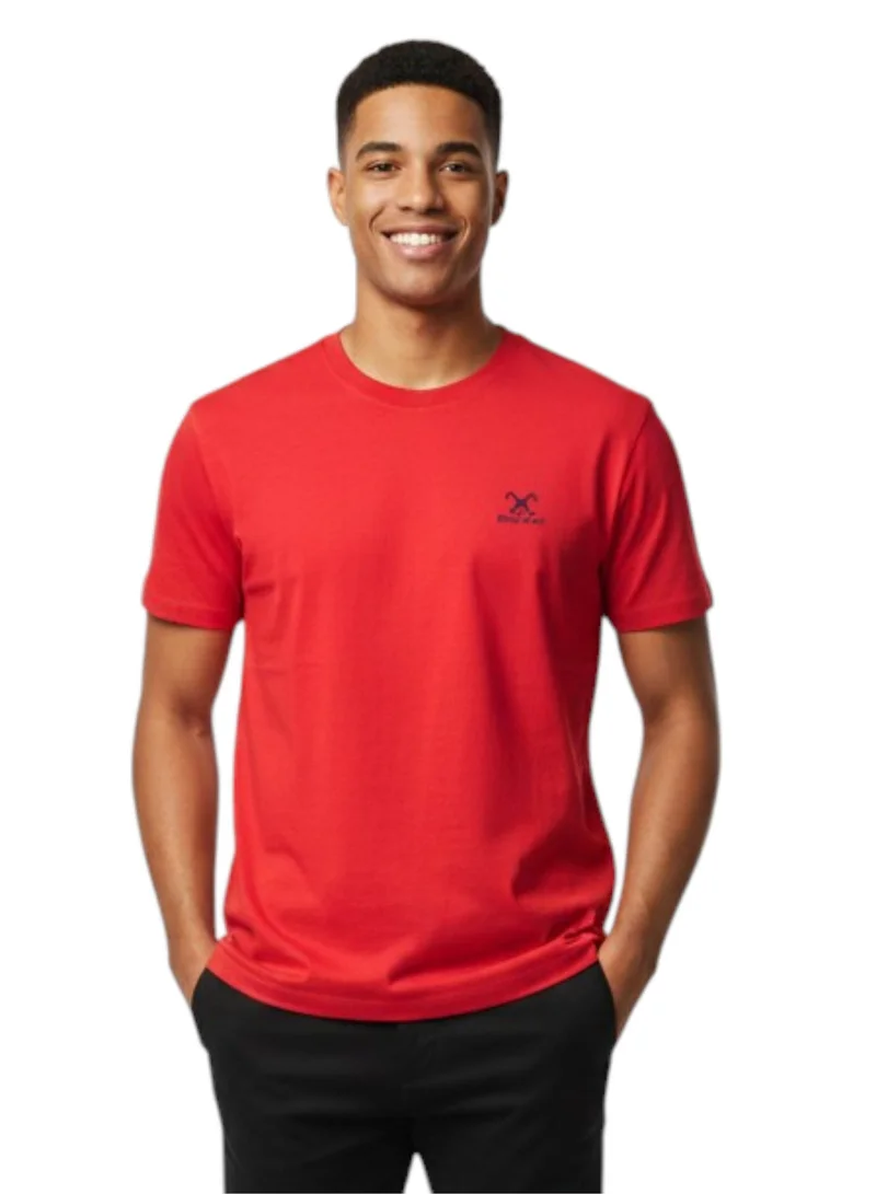 بولو بلاي  Men’s Graphic and Small Embroidery T-Shirt-2 pack