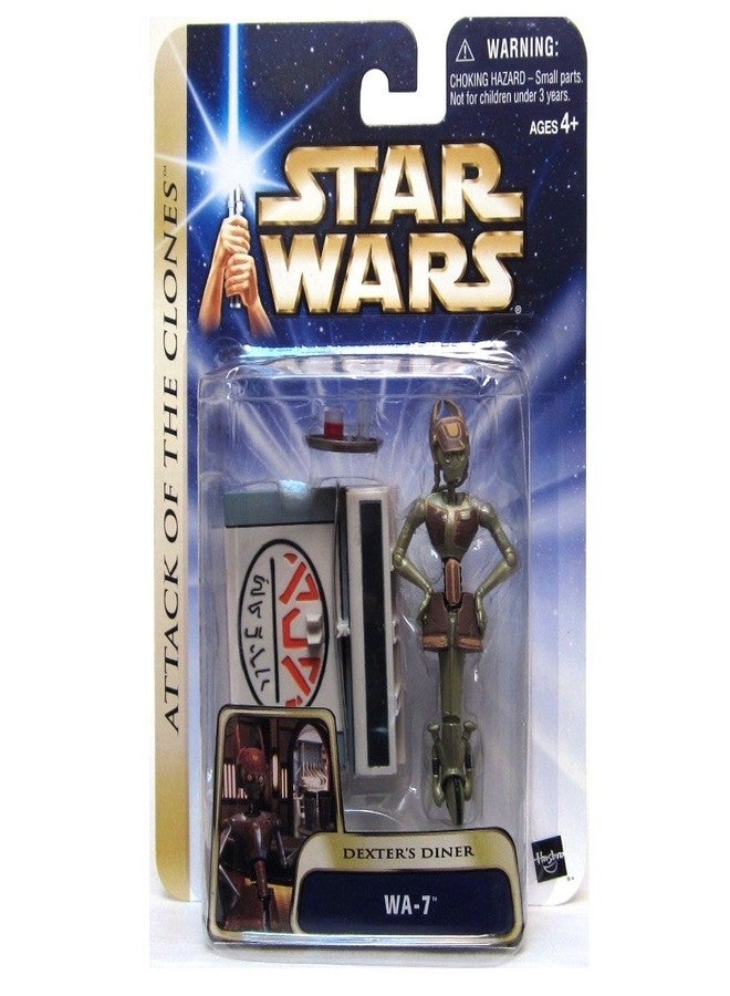 Star Wars Attack of The Clones Dexter's Diner Wa-7 Action Figure