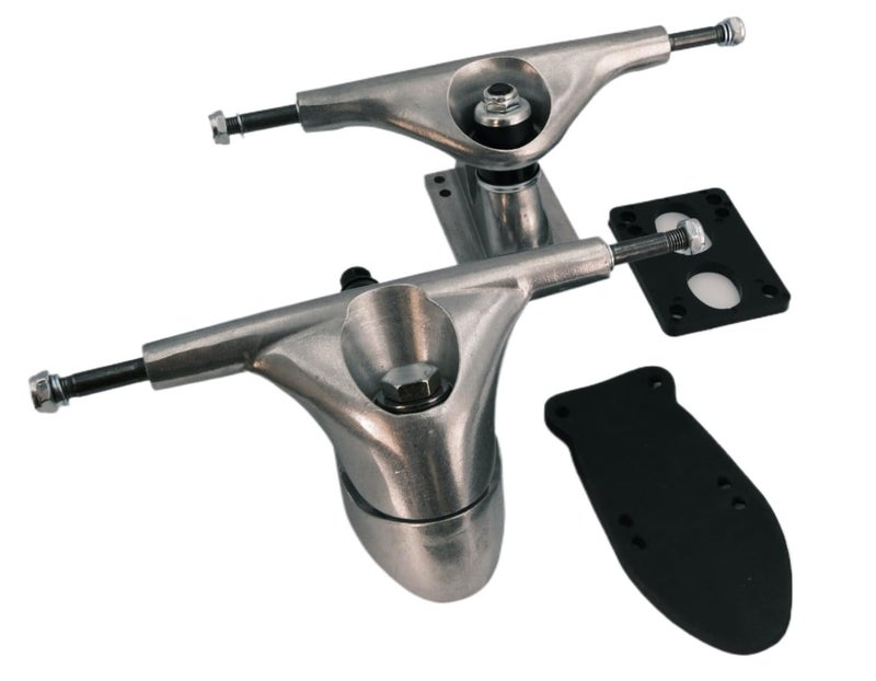 Jyan Dry JYAN Spring Surfskate Truck Conversion Kit Turn Your Skateboard or Longboard into a Smooth Pumping Carving Land Surfskate Complete Set Easy Install Fits Most Decks - Image 2