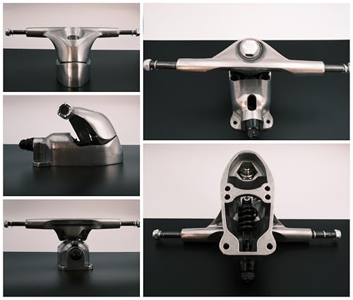 Jyan Dry JYAN Spring Surfskate Truck Conversion Kit Turn Your Skateboard or Longboard into a Smooth Pumping Carving Land Surfskate Complete Set Easy Install Fits Most Decks - Image 3