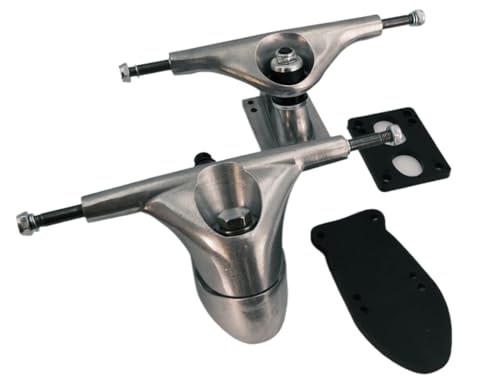 Jyan Dry JYAN Spring Surfskate Truck Conversion Kit Turn Your Skateboard or Longboard into a Smooth Pumping Carving Land Surfskate Complete Set Easy Install Fits Most Decks - Image 1