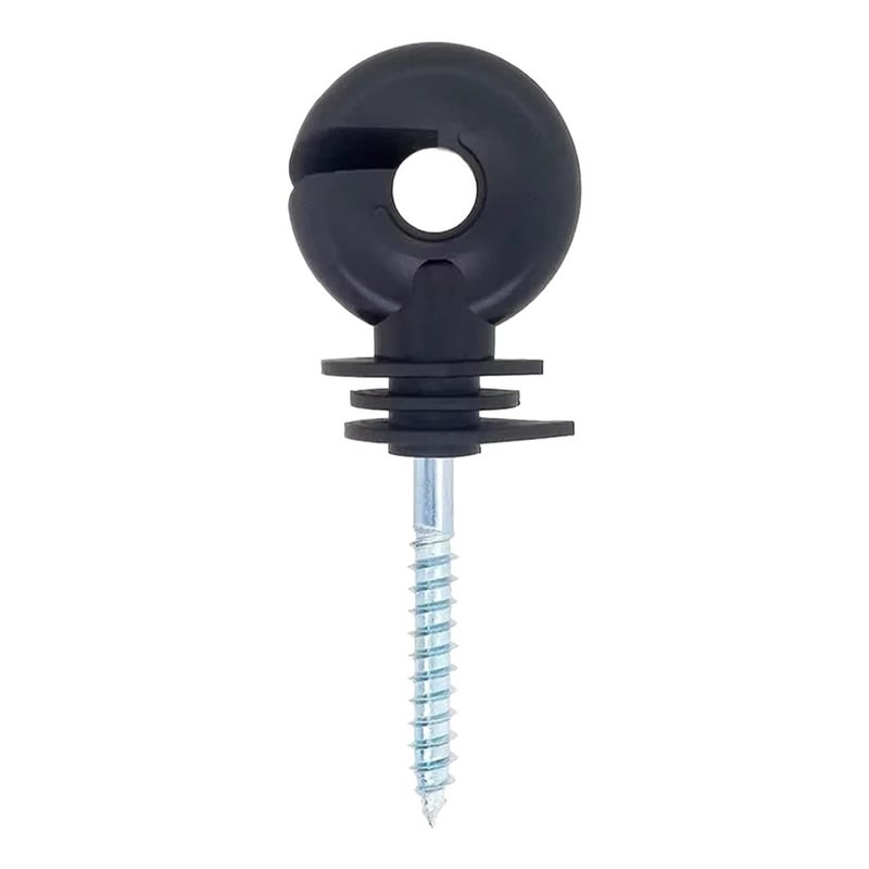 Electric Fence Insulators 100 PCS with Socket Tool for Wooden Posts Animal Husbandry - Image 5