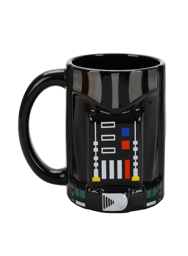 Bioworld Star Wars Darth Vader Outfit 16 Oz Sculpted Ceramic Mug - Image 1