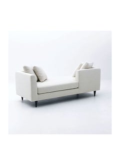 A to Z Furniture Corvi Double End Chaise Lounge in White Color Chaise Lounge 