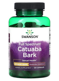 Full Spectrum Catuaba Bark 465 mg 120 Capsules