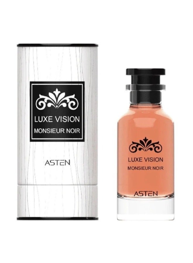 Luxe Vision Monsieur Noir Eau de Parfum - 100ml | Luxurious Unisex Fragrance
