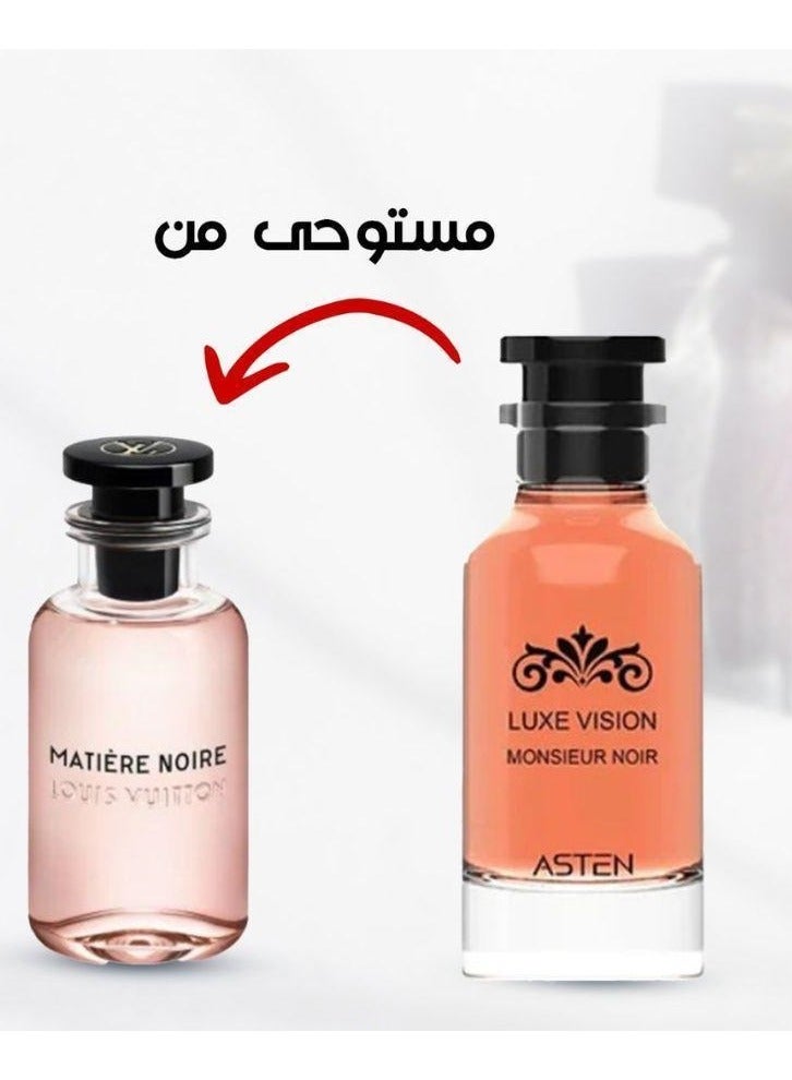 Luxe Vision Monsieur Noir Eau de Parfum - 100ml | Luxurious Unisex Fragrance