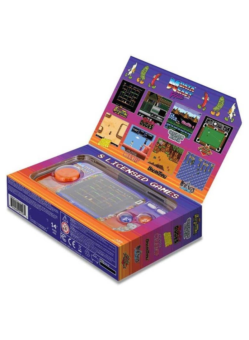 My Arcade Data East Pocket Player: Portable Gaming System with 308 Preloaded Retro Games, 2.75" Color Screen, Speakers (DGUNL-4127),Purple - Image 2