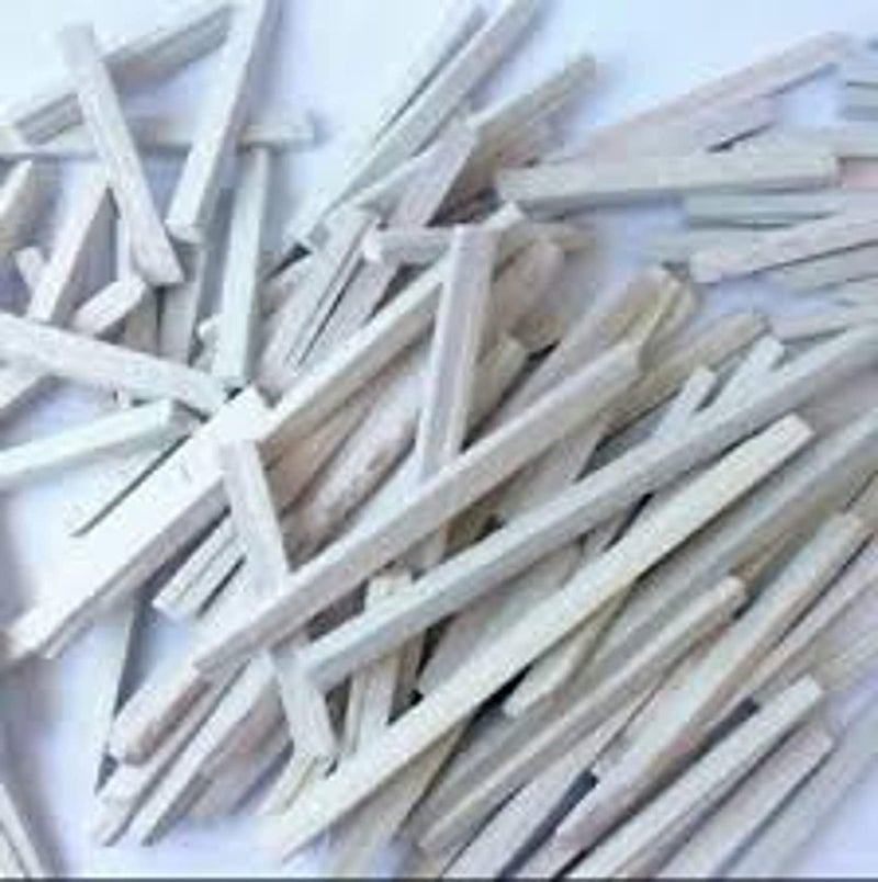 Hesch 9 Hesch 9 Crunchy Brittle and Sun Dried PACK OF 60 Pcs Natural White Limestone Slate Pencils Consistent Size and Genuine Limestone Slate Pencils 100 Natural and Safe to use 