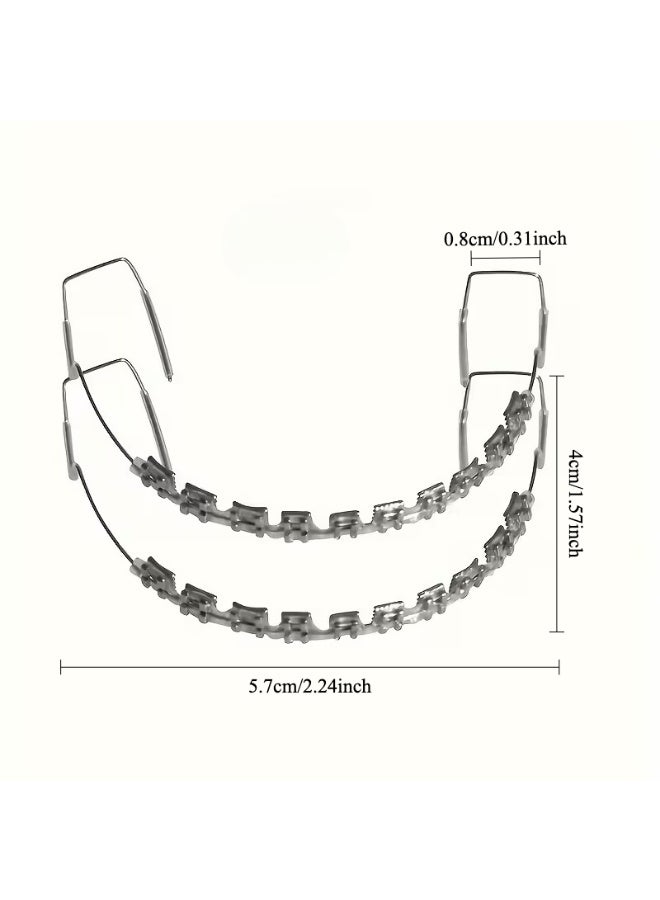 Zyfana Teeth Decoration with Orthodontic Ligature Ties for Cosplay, Daily Outfits, Photography, Short Video Creation & Dental Practice (Blue) - Image 5