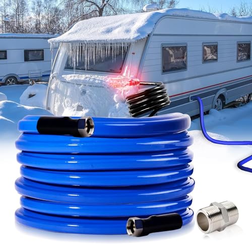 Yurnomy 15FT Heated Water Hose for RV,Rv Heating Water Hose,-45 ℉ Antifreeze Heated Drinking Garden Water Pipe,Rv Accessories for Camper - Image 1