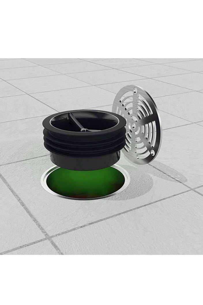 G Green Drain مانع تسرب مصيدة الصرف الصحي G Green بدون ماء، 4 بوصات - Image 5