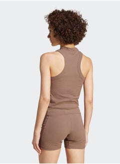 Adidas Lounge Ribbed Cropped Tank Top  - Image 2