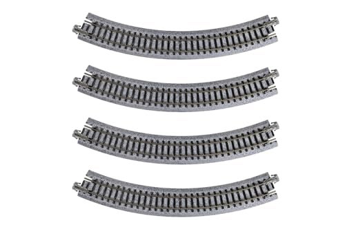 Kato 20170 N Unitrack 8 12 Radius 45 deg Curve 4pcs - Image 1