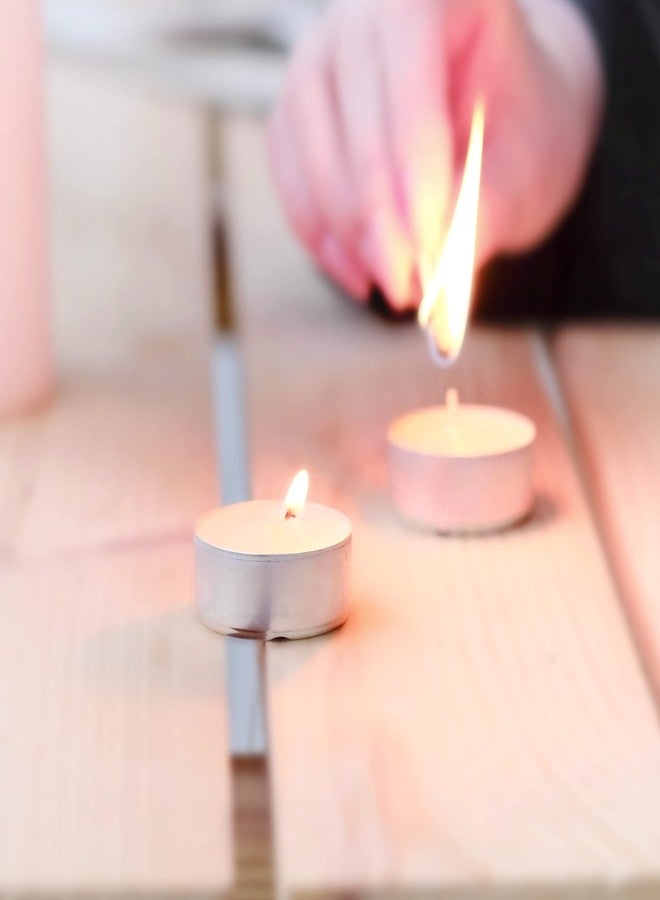 Omved Palm Wax Tealight Candles - 100% Non-Toxic, Non Polluting, No Petrochemicals and Paraffin (30 Candles, Unscented) - Image 2