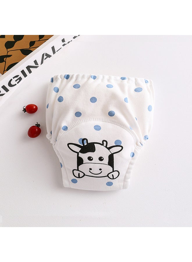 New Printed Gauze Diapers, Pure Cotton Baby Training Pants, Leak-proof, Waterproof, Washable Baby Learning Pants, -up Pants