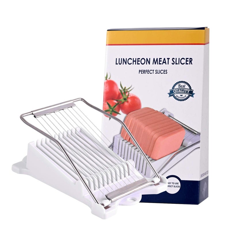 Stainless Steel Salami and Fruit Slicer 10 Slices