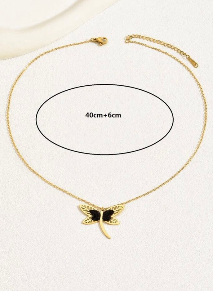 نونز أب سلسال أنيق مطلي باللون الذهبي عيار 18 - Image 3