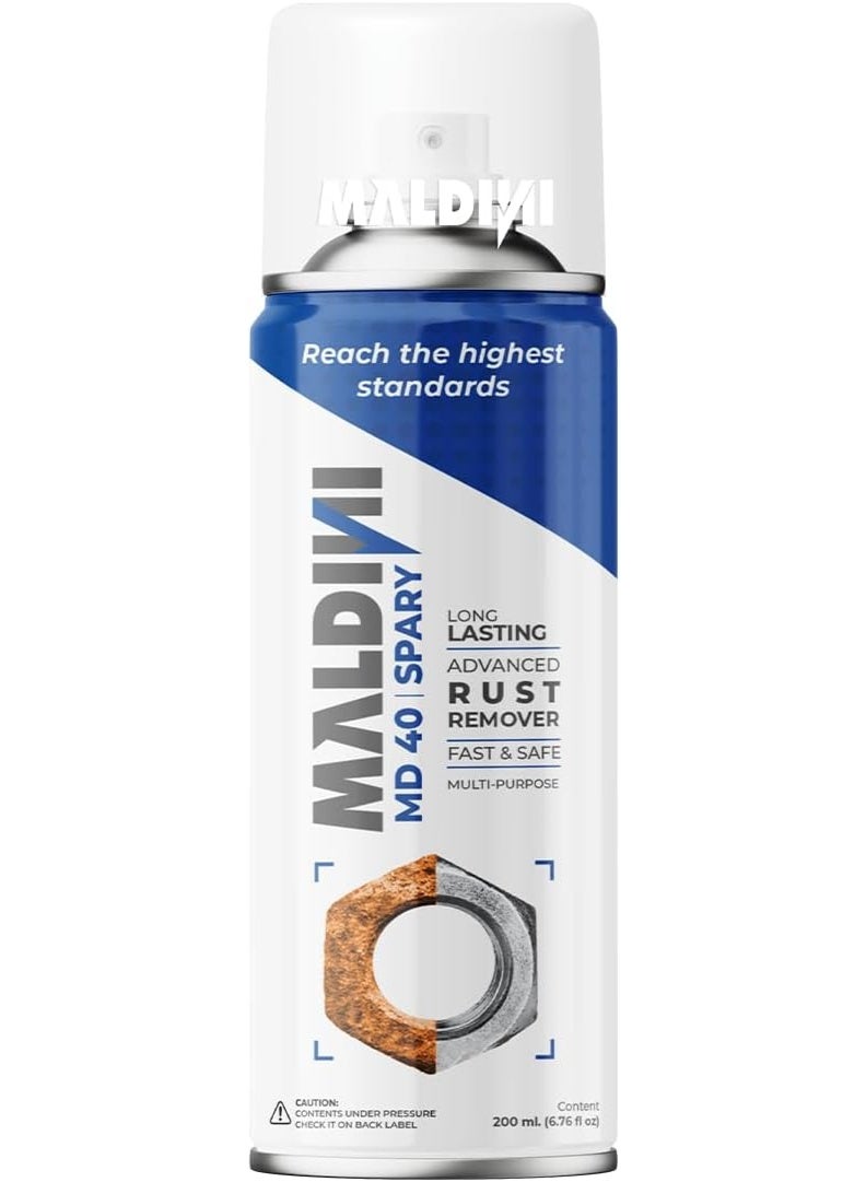 مالديني إم-دي 40 اسبراي مزيل الصدأ – 200 مل