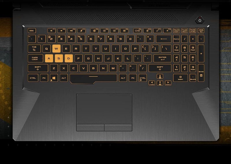 Saco Matte Finish Vinyl Laptop Touchpad Protector Compatible with ASUS TUF Gaming A15 Gaming FA566NCR Series 15.6 inches Laptop - Transparent - Image 2