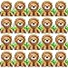 VercanMonth 20 Pieces Lion Plush Set 6 Inches Cuddly Lion Stuffed Animal Small Stuffed Animals Bulk for Boys Girls Birthday Favors Gifts Forest Decor Birthday Classroom Prizes - Image 2