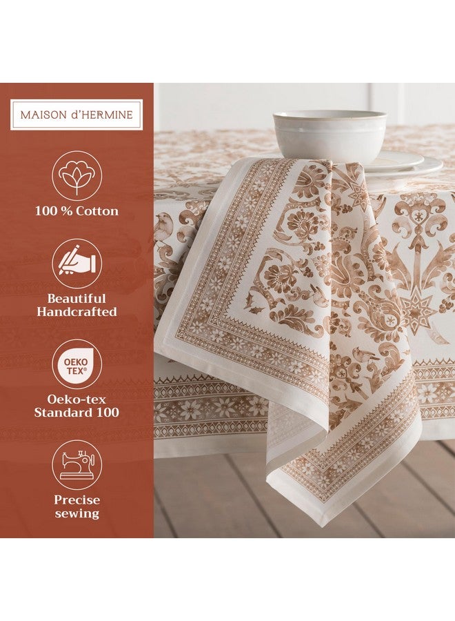 ميزون دي هيرمين مناديل Maison d'Hermine القماشية، مصنوعة من القطن بنسبة 100%، مجموعة من 4 مناديل عشاء قابلة للغسل، مناسبة للمطبخ، والحفلات، وحفلات الزفاف، والمطاعم - هدايا لعيد الأم (Allure، 20 بوصة × 20 بوصة) - Image 1