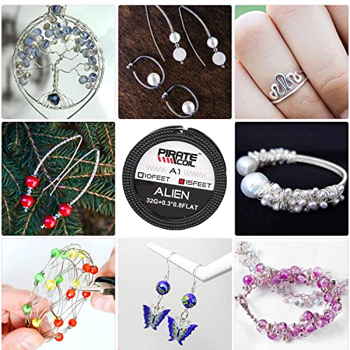 AiTURE Alien Wire 15Feet /5M (32GA + 0.3x0.8) for Cutting Foam Hot Heating Handmade Household Resistence Wiring Use - Image 5