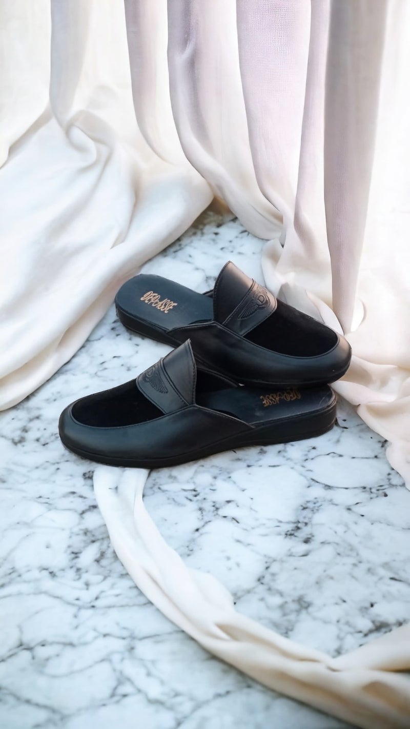 Depasse Black Men's Guest Dowry Bundle and Groom Slippers - Image 2