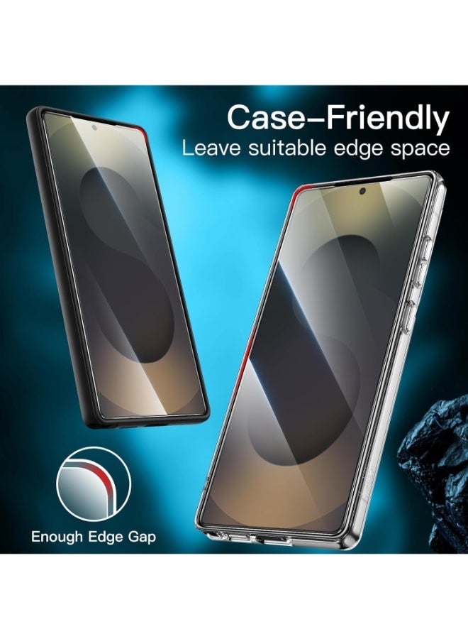 واقي شاشة نانو 11d لسامسونج جالكسي اس 23 اولترا (Samsung Galaxy S23 Ultra), بتصميم منحني حماية فائقة من الحافة الى الحافة مع الوضوح الفائق والحماية ضد السقوط والخدوش، شفاف - Image 4