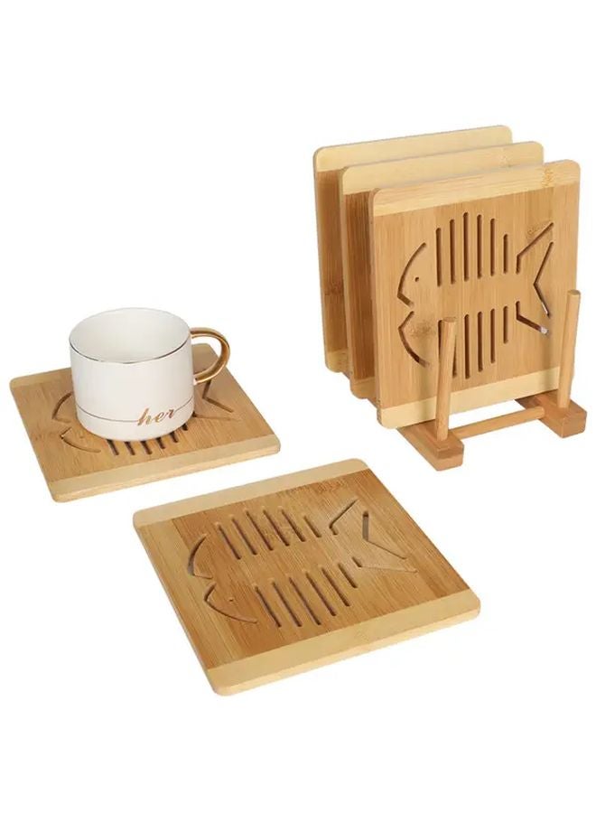 Heat Resistant Hollow Placemats Insulation Mat 2pcs For Hot Dishes Surface Protectors - Image 3