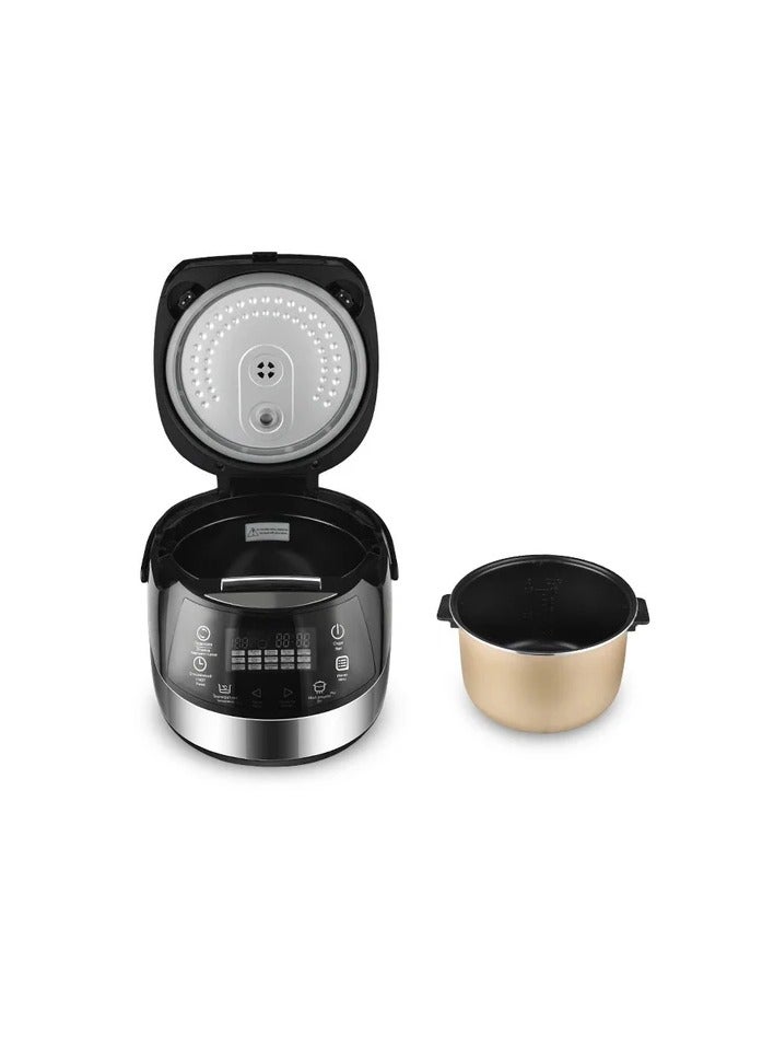 DSP Multi Cooker 900W 5Litre Black & Silver Model KB5007 - Image 4