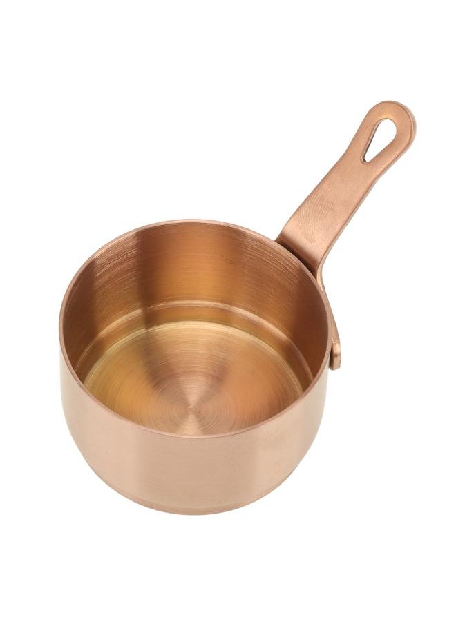 304 Stainless Steel Sauce Bowl with Handle Sauce Cup Pot Dipping Sauce Cup for Condiment Ketchup Appetizer 80ml Rose Gold