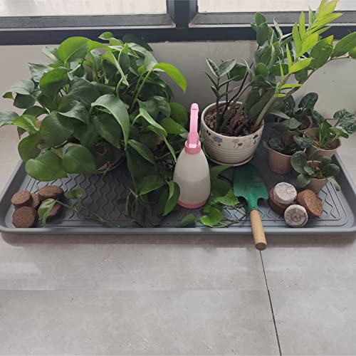 FDGARDEN Large Multifunctional Boot Tray 2 Pack Boot Mat Washable Indoor or Outdoor Tray Mat Doormats for Shoes Boots Plants Pots Paint Tins Pet Bowls Car Storage, 30 x 15 x 1.2 Inches - Image 4