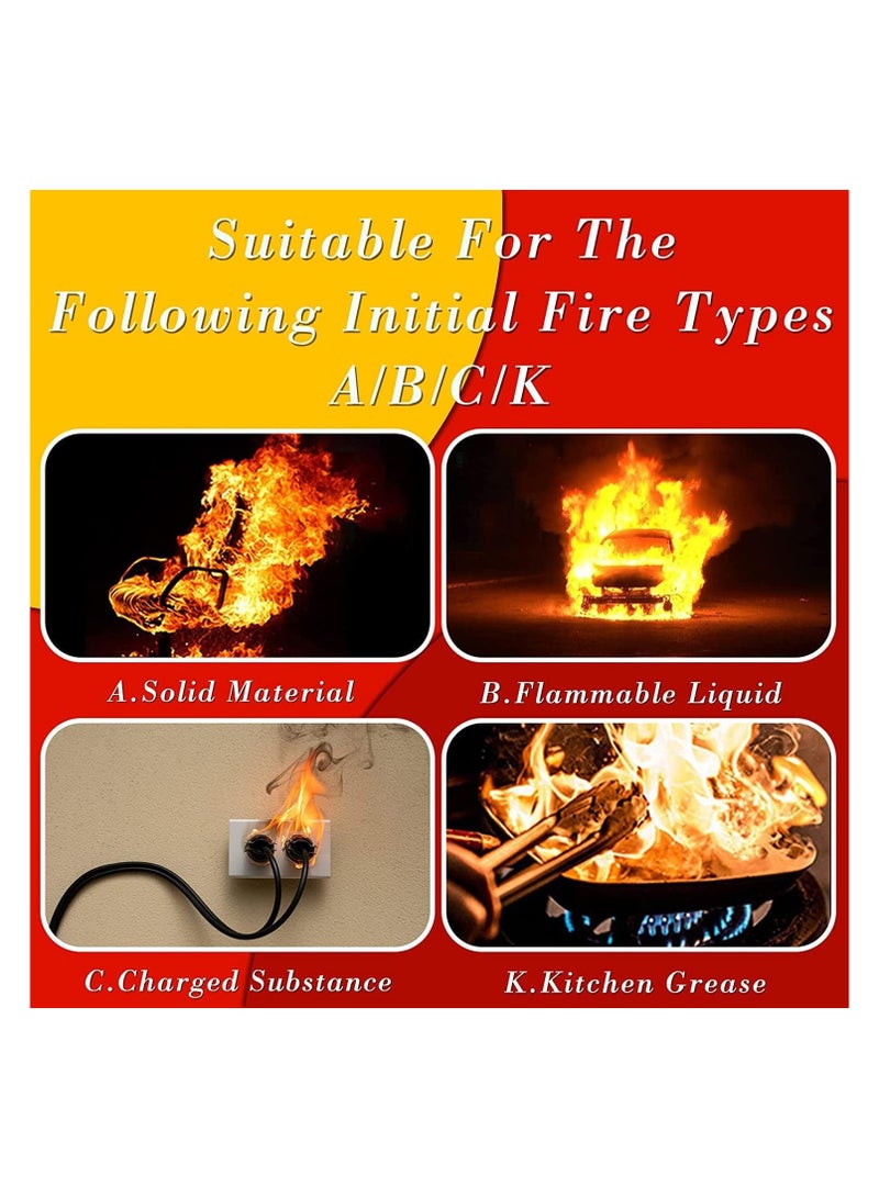 Portable Lightweight 500ML Fire Spray, Car Fire Extinguisher,Stay Safe 5-in-1 Fire Extinguisher, Extinguishing Water Based Spray,For Home, Kitchen,Car, Garage,Boat,Easy to Carry,500ML, Pack of 1 - Image 4