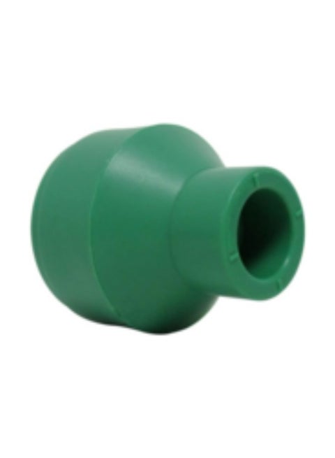 KNP Reducer Socket PPR Pipe Fitting (110MM X 75MM) is designed to connect PPR pipes of different diameters, transitioning from a larger 110MM pipe to a smaller 75MM pipe.