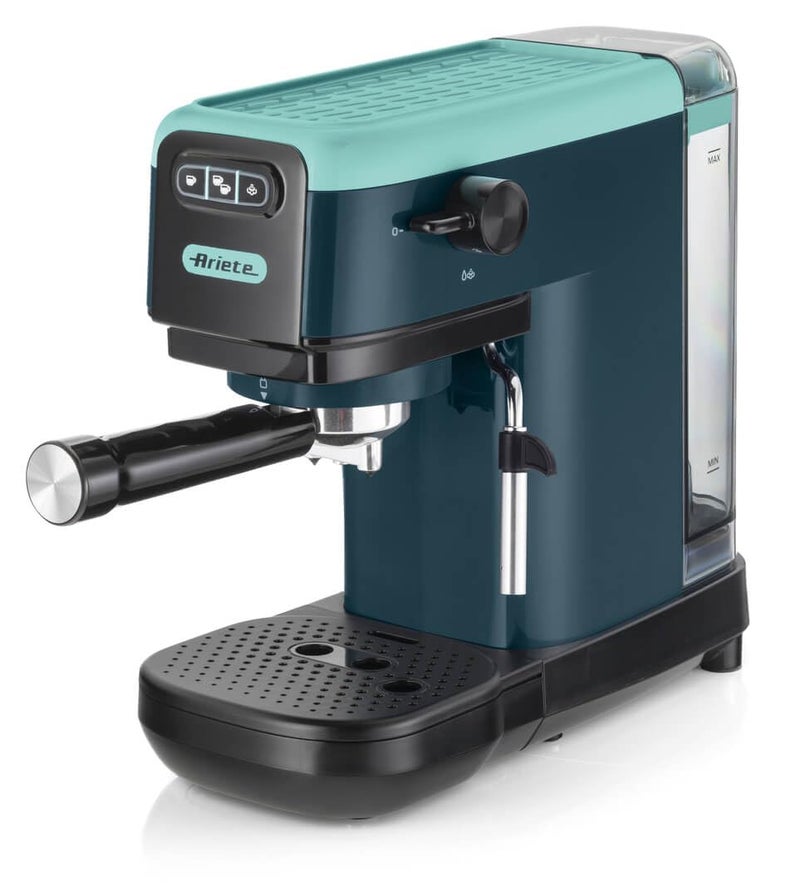 Ariete 1399 Espresso Coffee Machine by Delonghi| Espresso, Cappuccino, Latte & More Recipe Options| Coffee Maker Machine for Home | 15 Bar Pressure, 1300 W| Espresso machines| 2-Years warranty (Green) - Image 5