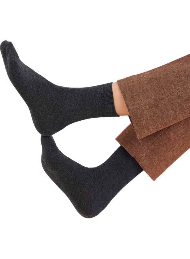 A FISH Men'S Mid-Calf Length Fish Patterned Antibacterial And Odor-Resistant Cotton Socks For Autumn And Winter Sports And Leisure - Image 3