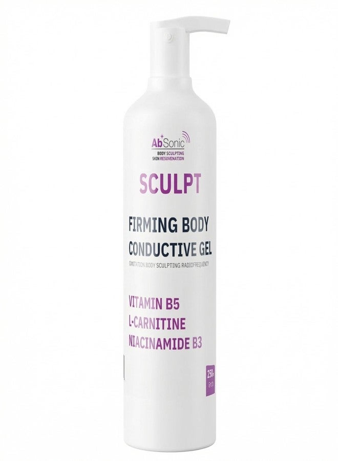 Absonic Sculpt Firming Cavitation Conductive Gel - Toning Gel Enriched with L-Carnitine & Vitamin B5 for Body Cavitation, Sculpting & Tightening Devices - 8.5oz Bottle - Made in USA - Image 1