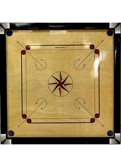 QUESERA Carrom Board 32 INCH Full Size with 1.5  Border  Economy with STRICKER  Accessories  - Image 1