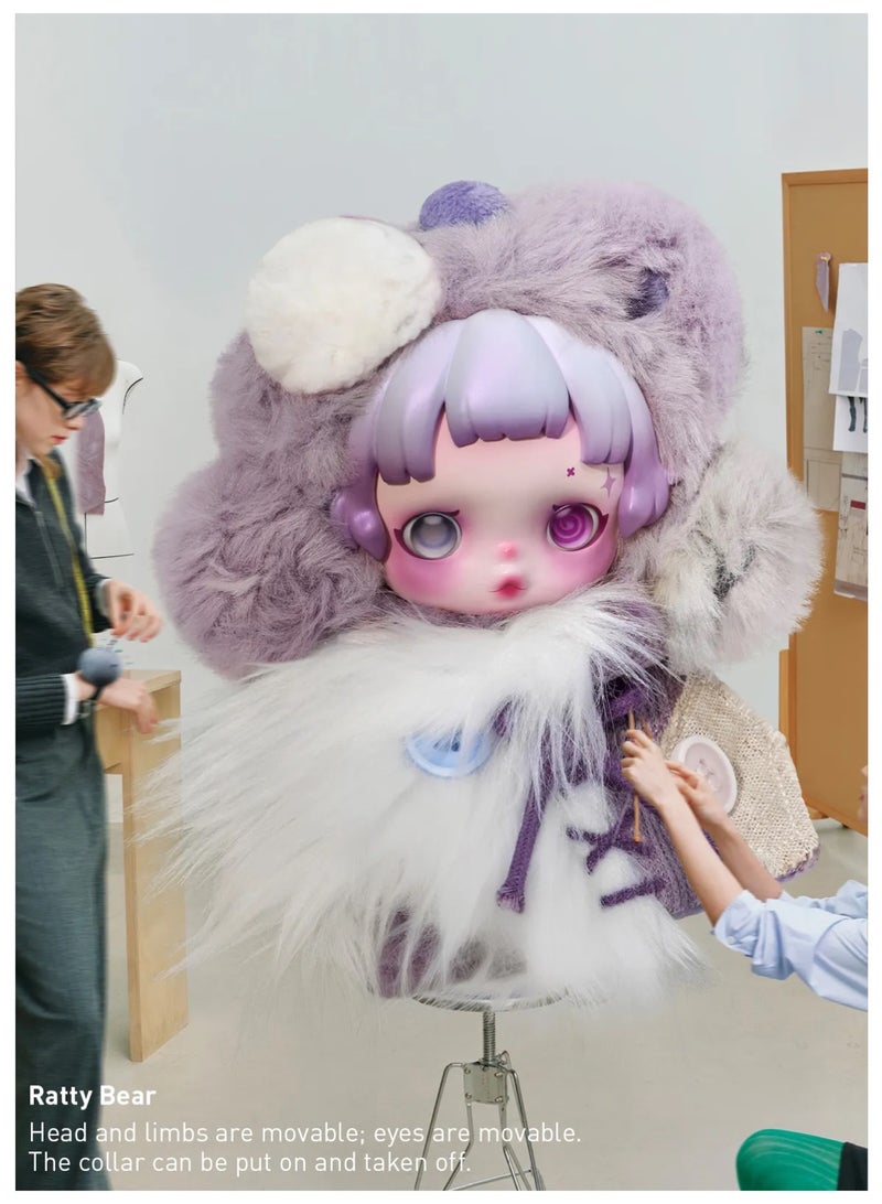 بوب مارت دمية سكالباندا المحشوة من بوب مارت، سلسلة "وجدتني!"، مُعلّقة، صندوق أعمى، ألعاب قابلة للتجميع، هدايا أعياد ميلاد للحبيبات والبنات والبنات، صندوق واحد - Image 5