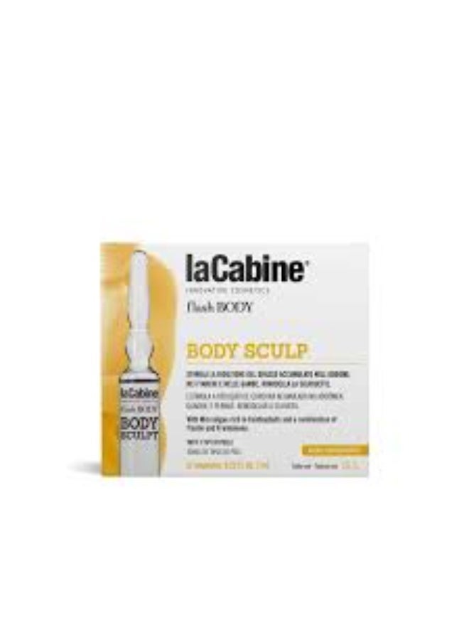 La Cabine Flash Body Body Sculpt Concentrated Ampoules 7x7ml - Image 1