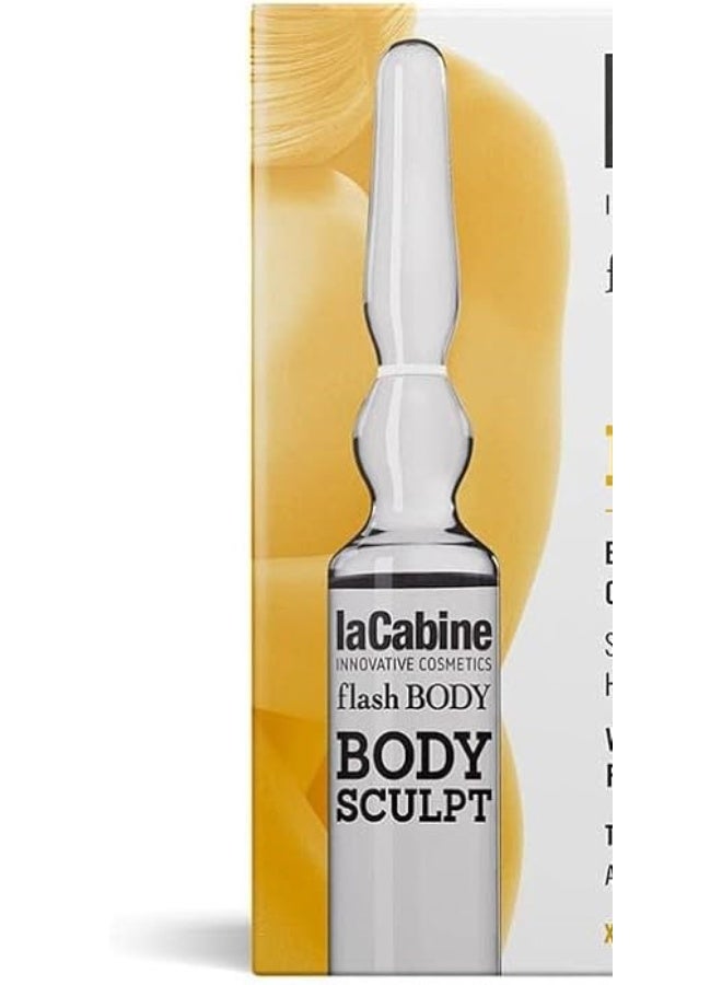 La Cabine Flash Body Body Sculpt Concentrated Ampoules 7x7ml - Image 2