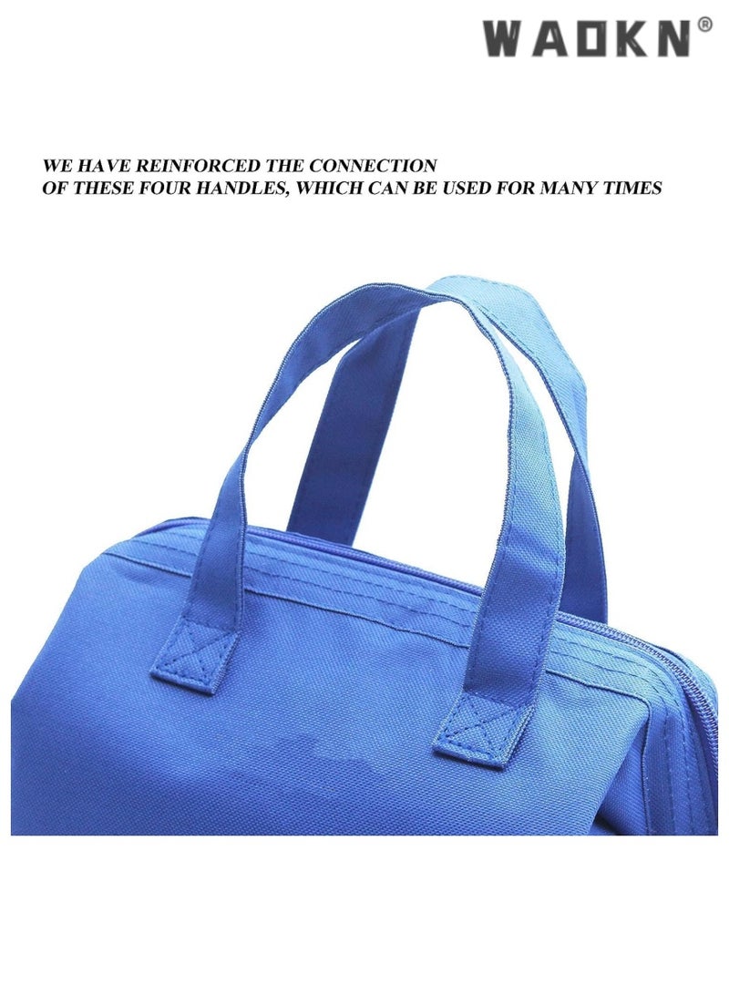 WAOKN Multifunctional Lightweight Simple Lunch Bag Bento Bag Thick Insulated Refrigerated Lunch Handbag Lunch Box Handbag Suitable For Students Women Men Picnic Work Outdoor - Image 5