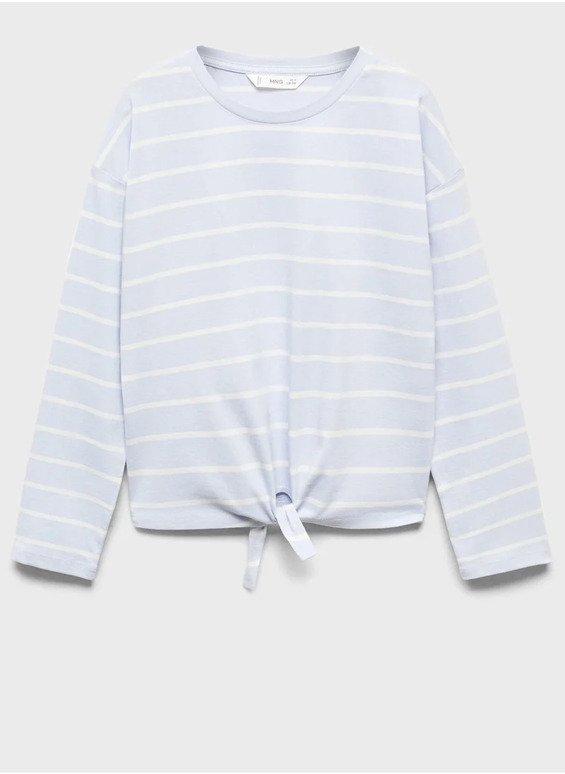 مانجو Kids Striped T-Shirt