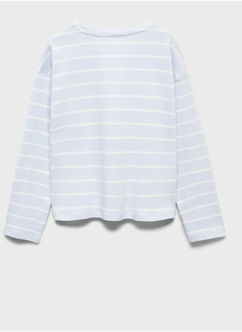 مانجو Kids Striped T-Shirt