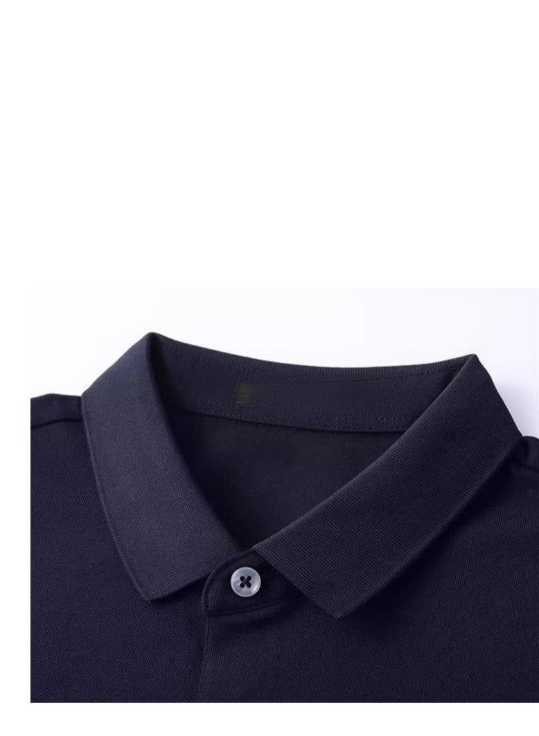 AOKANG Men's Elastic Breathable Short Sleeve Polo - Image 3