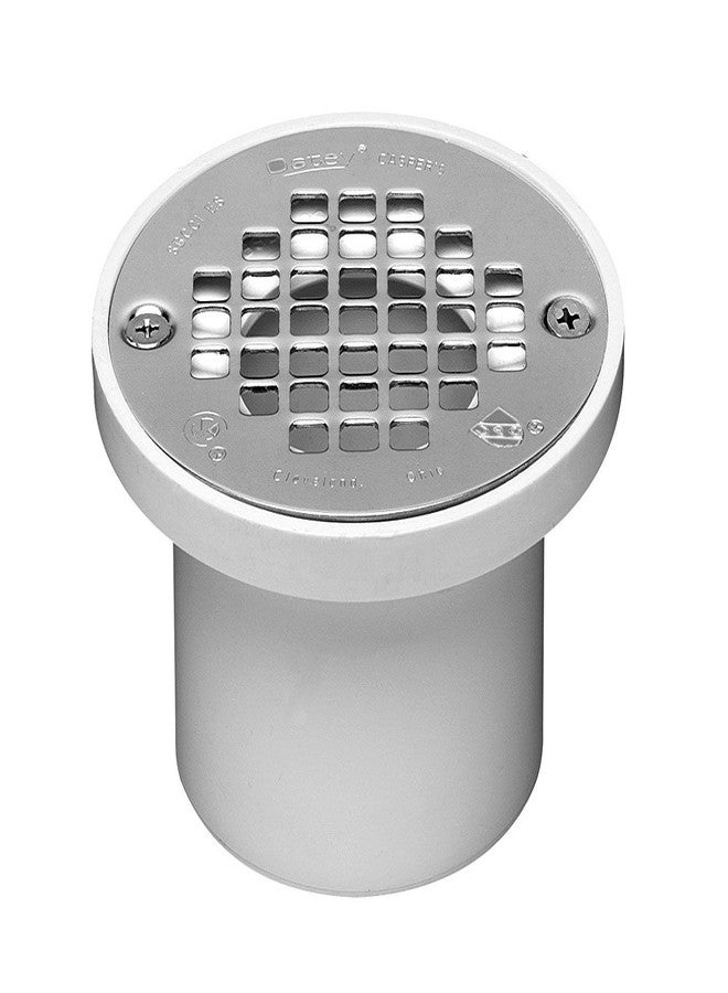 أوتي مصرف أوتي متعدد الأغراض من البولي فينيل كلوريد مقاس 2 بوصة أو 3 بوصة مع مصفاة لولبية من الفولاذ المقاوم للصدأ مقاس 4 بوصة